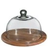 Zassenhaus Kaasstolp Met Houten Plank ø 25 Cm Glas