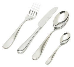 Alessi Nuovo Milano Holheft Bestekcassette 6-persoons Rvs Glans 24-delig 1 Alessi Nuovo Milano Holheft Bestekcassette 6-persoons Rvs Glans 24-delig