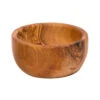 Bowls And Dishes Pure Olive Wood Schaal Rond ø 14 Cm Olijfhout