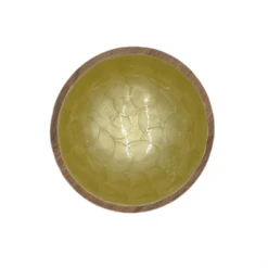 By Room Schaal Rond ø 18 Cm Mangohout Gold Pearl