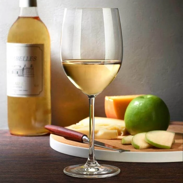 Nude Vintage Universeel Witte Wijnglas 430 Ml Kristalglas 2 Stuks - Afbeelding 3