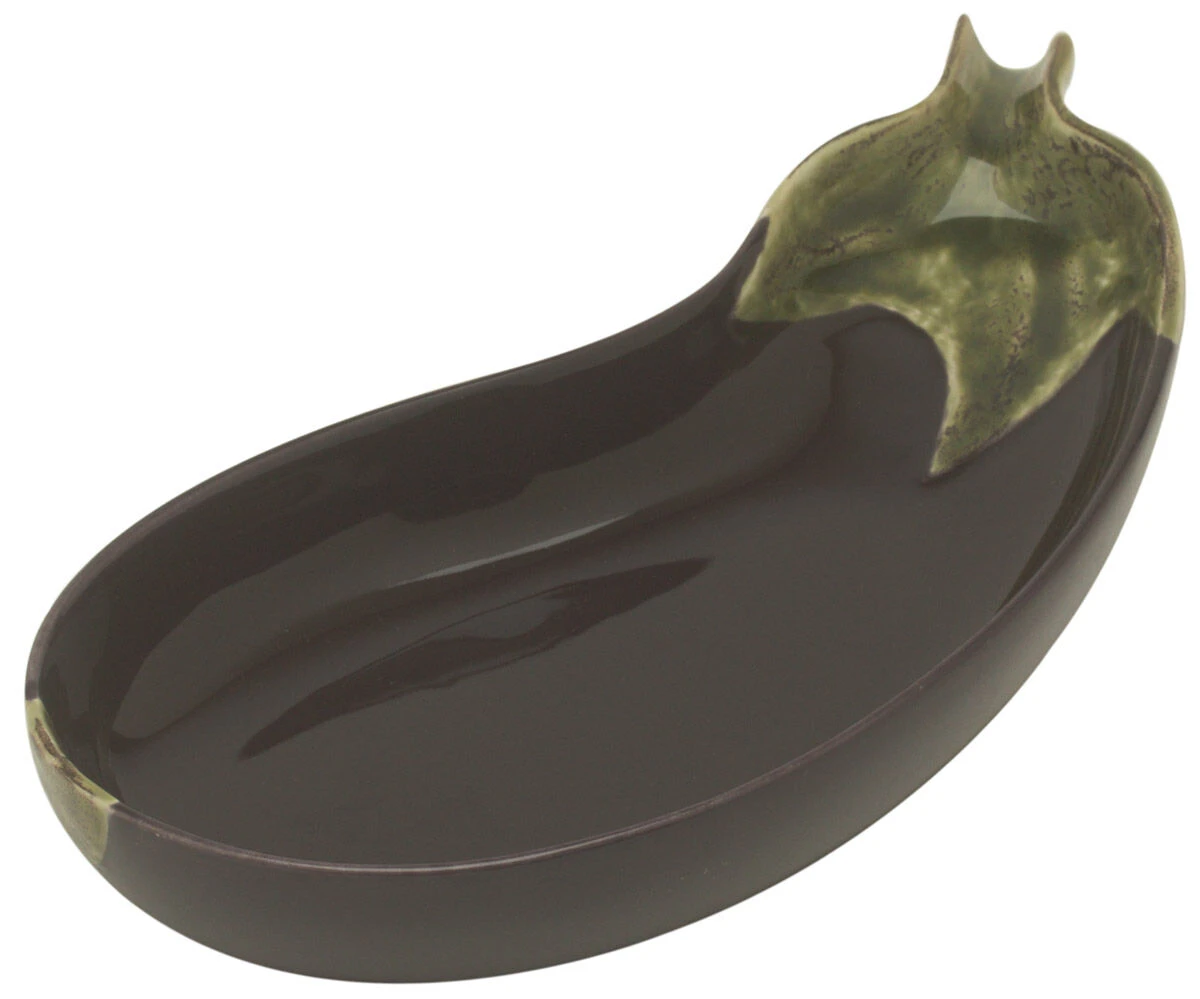 Bordallo Aubergine Schaal 24,5 X 11,5 Cm Aardewerk 1 Bordallo Aubergine Schaal 24,5 X 11,5 Cm Aardewerk