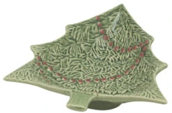 Bordallo Schaal 18,5 X 16 Cm Aardewerk Kerstboom