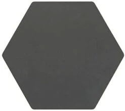 Epicurean Hexagon Serveerplank 23 X 20,5 Cm Papiercomposiet Zwart