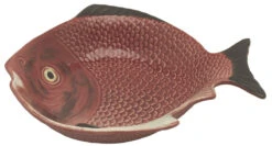 Bordallo Vis Schaal 23 X 20,5 Cm Aardewerk Roze