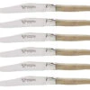 Laguiole En Aubrac Shepherd's Cross Steakmes 11,5 Cm Hoorn 6 Stuks