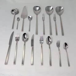 Wilkens Cantone Bestekcassette 6-persoons Rvs Mat 62-delig -Glaswerk Winkel 62mat