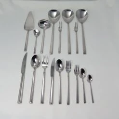 Wilkens Cantone Bestekcassette 6-persoons Rvs Glans 62-delig -Glaswerk Winkel 62shiny