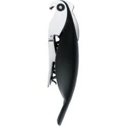 Alessi Parrot Kelnermes/kurkentrekker Kunststof / Aluminium Zwart