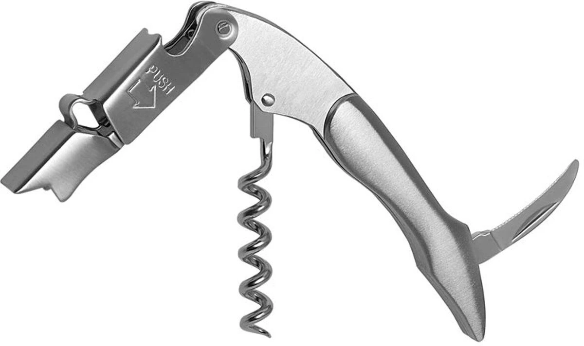 Cookai Kurkentrekker Rvs Grijs 2 Cookai Kurkentrekker Rvs Grijs - Afbeelding 2