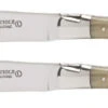 Laguiole En Aubrac Shepherd's Cross Steakmes 11,5 Cm Hoorn 2 Stuks