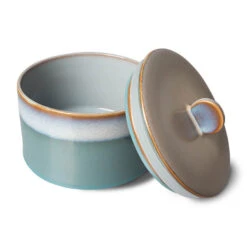 HK Living 70's ACE7081 Dusk Voorraadpot 1,65 Liter Aardewerk -Glaswerk Winkel ace7081 lr b 01 1