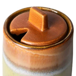 HK Living 70's ACE7083 Suikerpot En Melkkan Aardewerk Peat-Berry 2-delig -Glaswerk Winkel ace7083 lr d 01 1