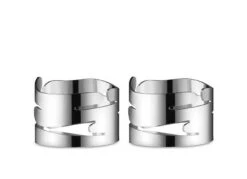 Alessi Barkring Servetringen Rvs 2-delig