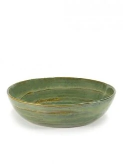Serax Pure Slaschaal ø 20 Cm H 5 Cm Keramiek Groen