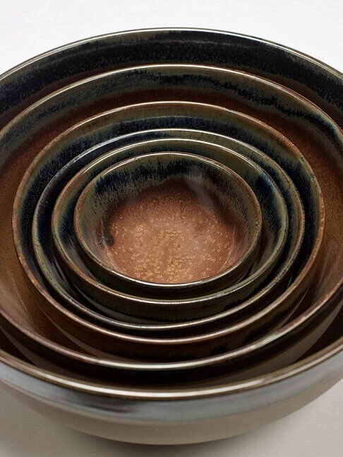 Serax Surface By Sergio Herman Kom L Rond ø 23,5 Cm Rusty Br 2 Serax Surface By Sergio Herman Kom L Rond ø 23,5 Cm Rusty Br - Afbeelding 2