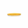 Serax Feast By Ottolenghi Bord L ø 26 Cm H 2 Cm Aardewerk Sunny Yellow + Swirl-Stripes Red