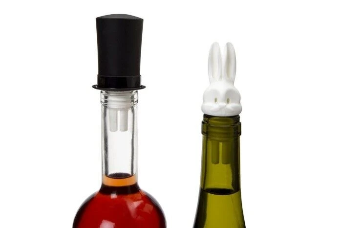 Peleg Barney Wijnschenktuit En Wijnstop ø 4,1 Cm Kunststof Wit 1 Peleg Barney Wijnschenktuit En Wijnstop ø 4,1 Cm Kunststof Wit