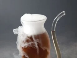 100% Chef Cat Cup Glas Op Voet Met Tuit 8 Cm 350 Ml Glas -Glaswerk Winkel cat cup3