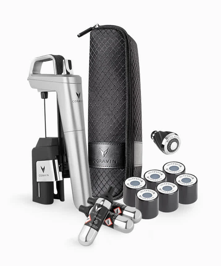 Coravin Timeless Six + Pack Wijn Conserveringssysteem 1 Coravin Timeless Six + Pack Wijn Conserveringssysteem
