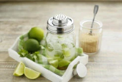 Happy Tappi Voorraadpot Met Cocktailshaker 500 Ml Glas Rvs -Glaswerk Winkel genc078c tappo shaker con vaso qs500 ambientata a 02