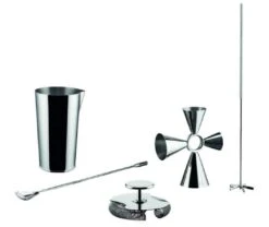 Alessi GIA25SET The Tending Box Cocktailset Rvs 5-delig