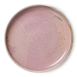 HK Living Chef Ceramics ACE7146 Dinerbord ø 26 Cm Aardewerk Rustic Pink