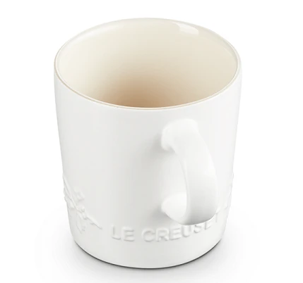 Le Creuset Holly Collectie Mok 200 Ml Aardewerk Katoenwit 4 Le Creuset Holly Collectie Mok 200 Ml Aardewerk Katoenwit - Afbeelding 4