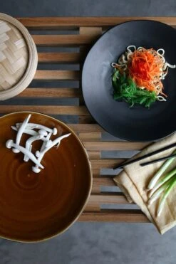 HK Living ACE6979 Kyoto Dinerbord ø 25,5 Cm Aardewerk Bruin 8 HK Living ACE6979 Kyoto Dinerbord ø 25,5 Cm Aardewerk Bruin -Glaswerk Winkel lr kyo03