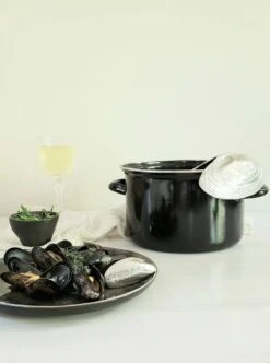 Oldenhof Zeeuwse Mosselschep Zilvertin -Glaswerk Winkel mosselschep 24