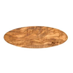 Bowls And Dishes Pure Olive Wood Plank Ovaal 35 X 1,5 Cm Olijfhout