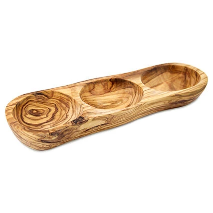 Bowls And Dishes Pure Olive Wood Borreltrio Recht Olijfhout 2 Bowls And Dishes Pure Olive Wood Borreltrio Recht Olijfhout - Afbeelding 2