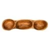 Bowls And Dishes Pure Olive Wood Borreltrio Groot Olijfhout