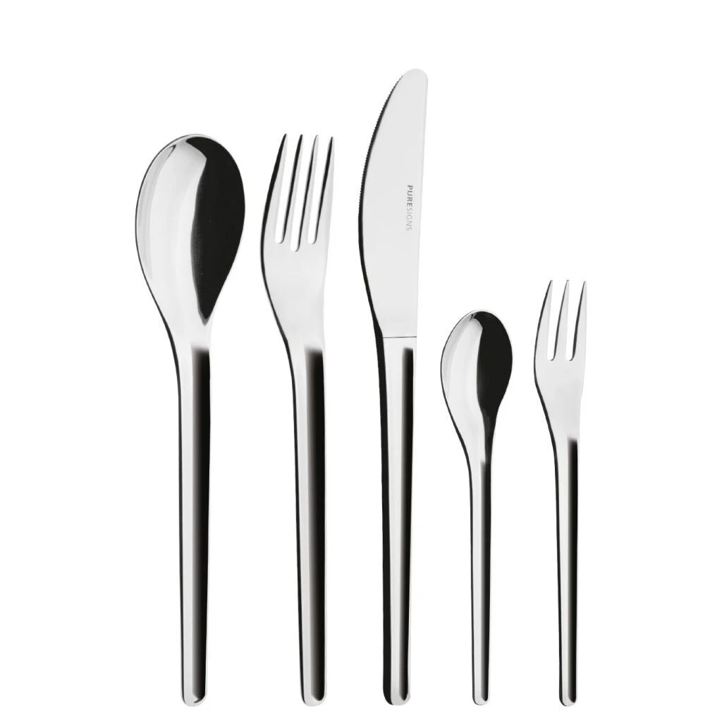 Puresigns Novecento Bestekcassette 6-persoons 68-delig Rvs Glans 1 Puresigns Novecento Bestekcassette 6-persoons 68-delig Rvs Glans