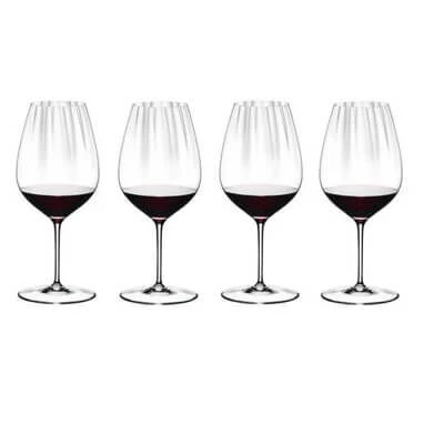 Riedel Performance Cabernet / Merlot Rode Wijnglas Kristalglas 4 Stuks 1 Riedel Performance Cabernet / Merlot Rode Wijnglas Kristalglas 4 Stuks