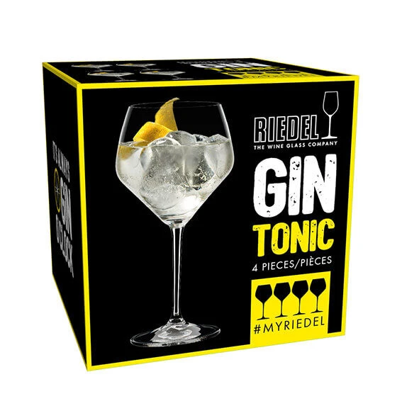 Riedel Gin Tonic Glas 670 Ml Kristalglas 4 Stuks 3 Riedel Gin Tonic Glas 670 Ml Kristalglas 4 Stuks - Afbeelding 3