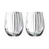 Riedel Optical 'O' Whiskyglas 344 Ml Kristalglas 2 Stuks