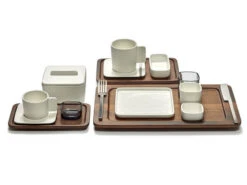 Serax HEII Marcel Wolterinck Bord Vierkant 20 X 20 Cm Porselein Wit -Glaswerk Winkel serax2 1 3