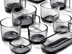 Serax HEII Marcel Wolterinck Tumbler 150 Ml ø 7 Cm H 5,5 Cm Glas Zwart -Glaswerk Winkel serax glas 1 1 4